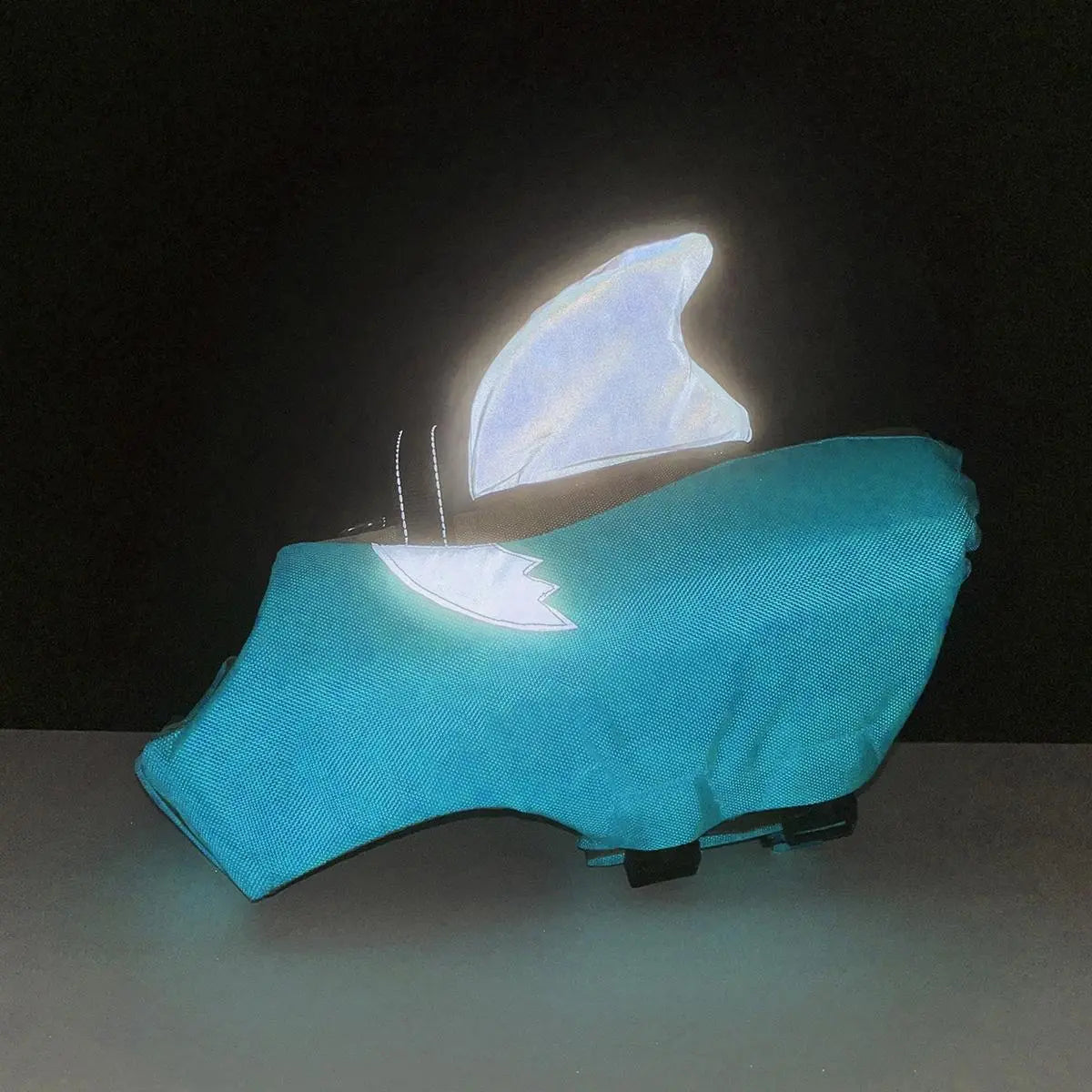 Cute Shark Fin Design Pet Lifejacket, Reflective Pet Lifejacket, Breathable Pet Swimming Vest, Dog & Cat Clothing