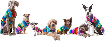 Mexican Serape Dog Poncho