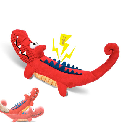 Plush Chew Toys for Large Dogs，Durable Fabric for Small, Medium, and Large Pets，A Toy with a Soft Sound-Producing Mechanism for Playing With-Mrwj