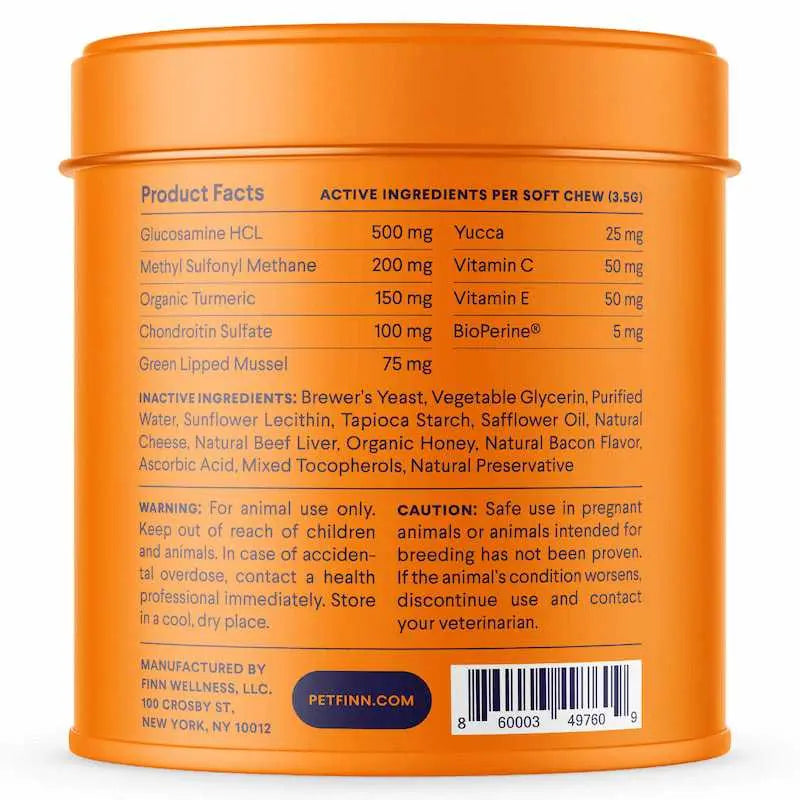 Hip & Joint - with Glucosamine, Chondroitin, MSM, Turmeric & Green-Lipped Mussel to Support Healthy Hips, Joints & Mobility