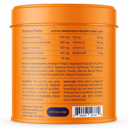 Hip & Joint - with Glucosamine, Chondroitin, MSM, Turmeric & Green-Lipped Mussel to Support Healthy Hips, Joints & Mobility