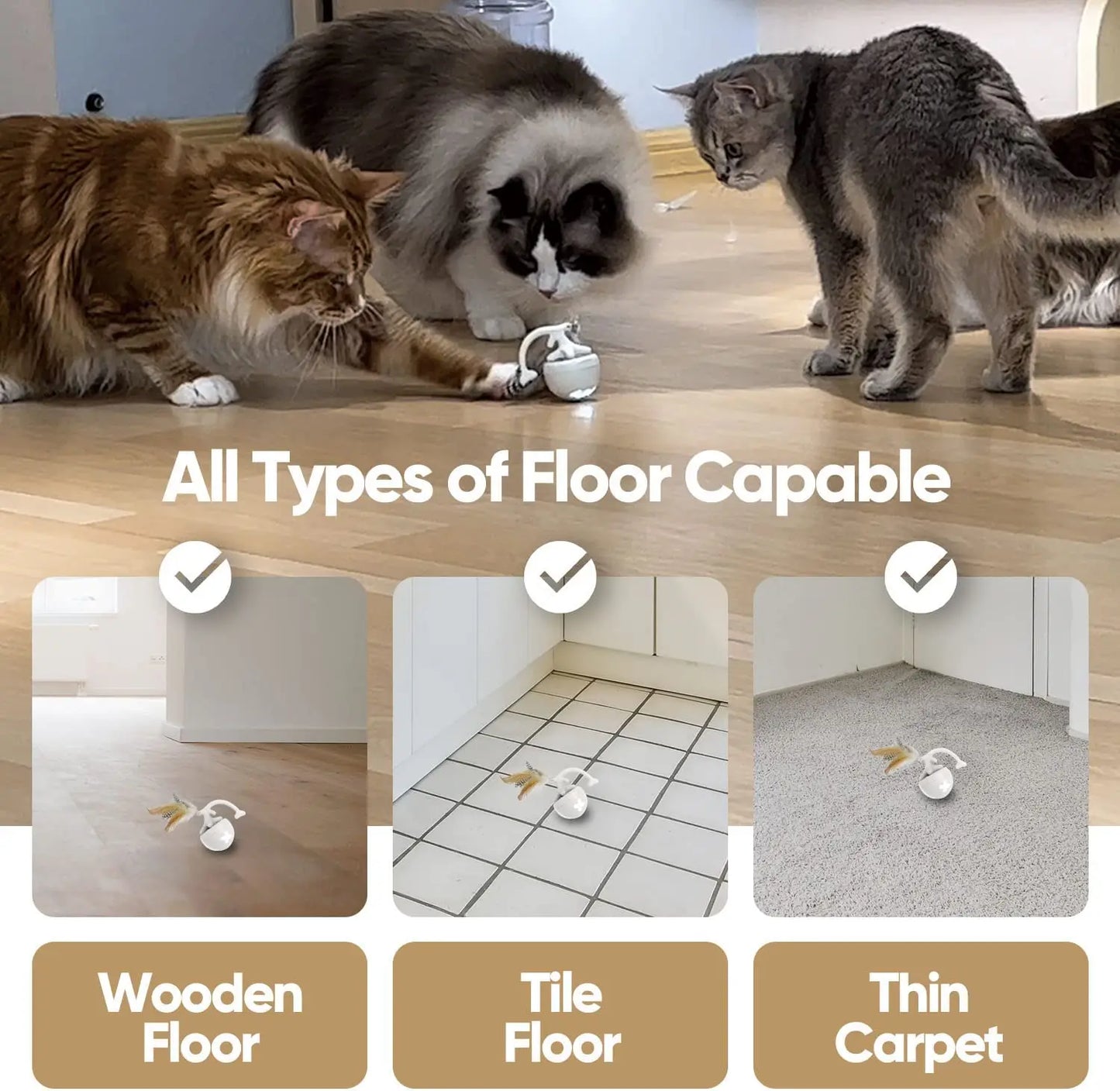 Fishbone Rolling Ball Pet Toy Cat Toy Interactive Indoor Pet Toy Kicker with Catnip Kitten Electric Cat Toy Ball 2 Accessories USB Rechargeable