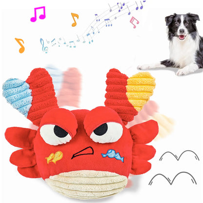 Plush Chew Toys for Large Dogs，Durable Fabric for Small, Medium, and Large Pets，A Toy with a Soft Sound-Producing Mechanism for Playing With-Mrwj