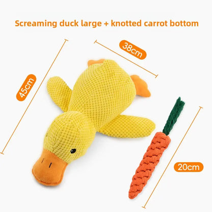 Durable Chew Plush Squeaky Dog Toys for Puppies, Teething & Self-Entertainment, Boredom Relief Pet Toys
