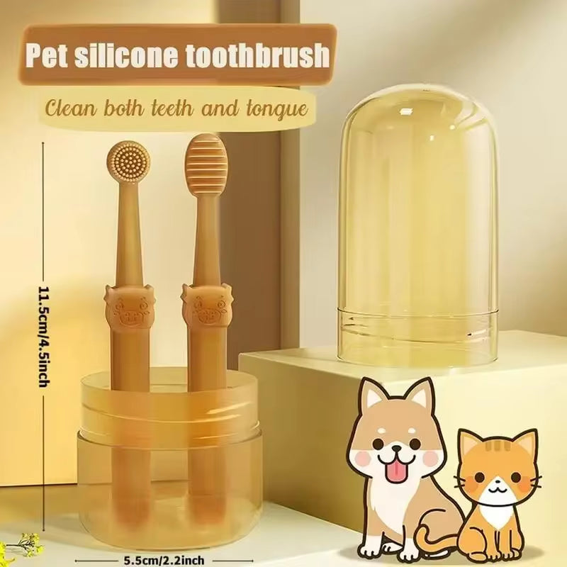 Silicone Pet Toothbrush