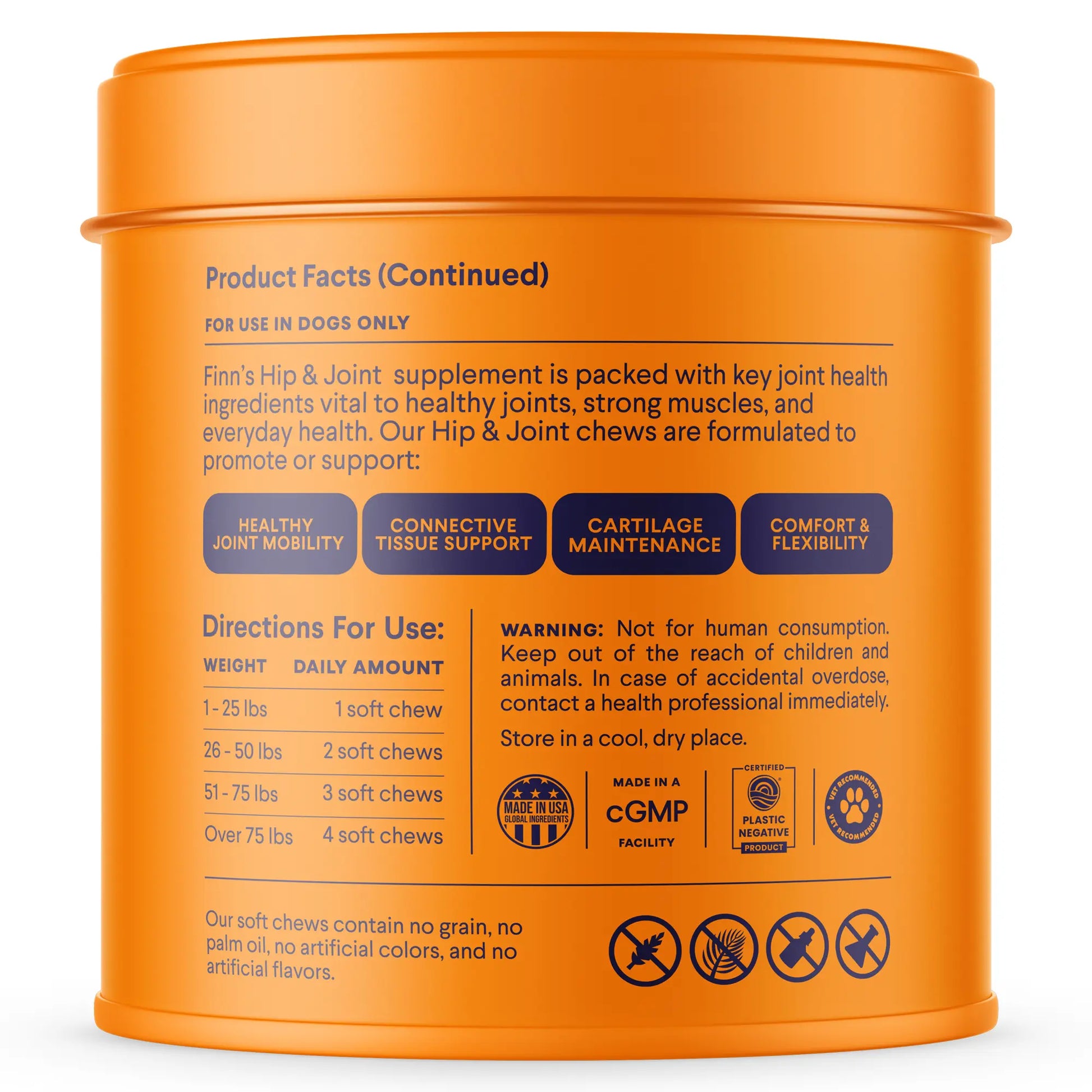 Hip & Joint - with Glucosamine, Chondroitin, MSM, Turmeric & Green-Lipped Mussel to Support Healthy Hips, Joints & Mobility