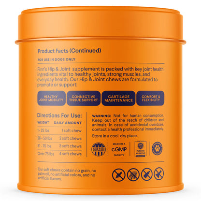 Hip & Joint - with Glucosamine, Chondroitin, MSM, Turmeric & Green-Lipped Mussel to Support Healthy Hips, Joints & Mobility
