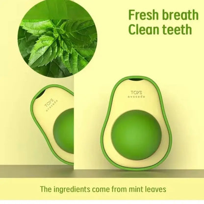 2 Pcs Avocado Catnip Balls, Catnip Wall Balls, Cat Toys for Indoor Cats, Kitten Toys, Healthy Catnip Chew Toys for Kitten
