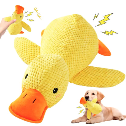 Plush Chew Toys for Large Dogs，Durable Fabric for Small, Medium, and Large Pets，A Toy with a Soft Sound-Producing Mechanism for Playing With-Mrwj