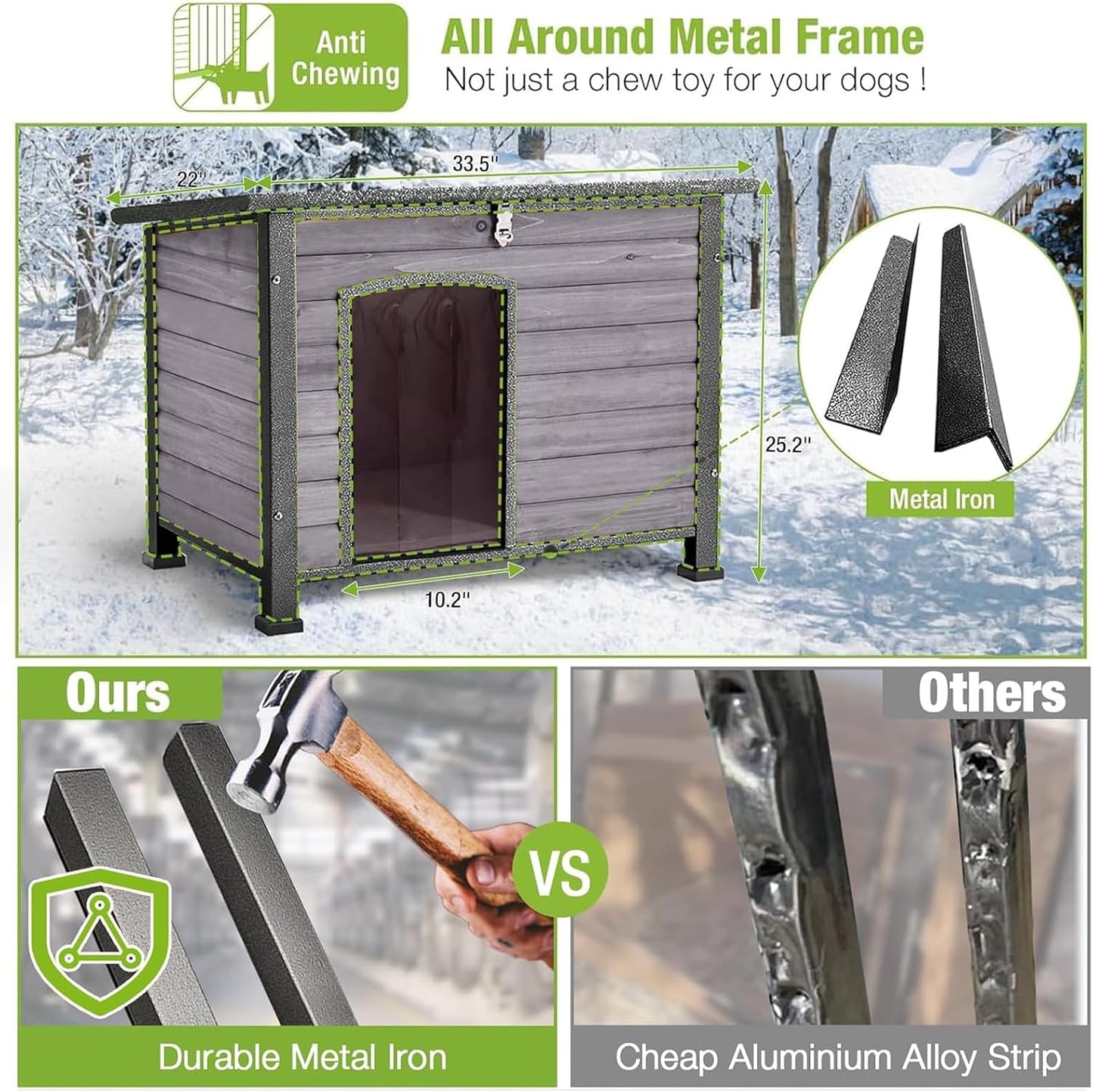 Insulated Heated Dog House