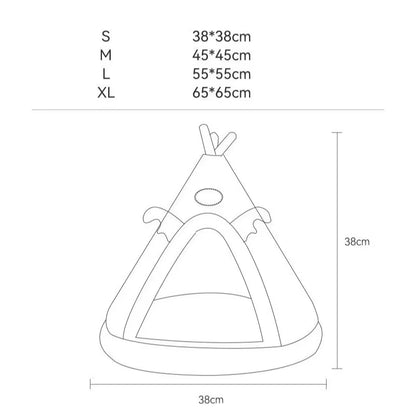 All Season Pet Tent Bed