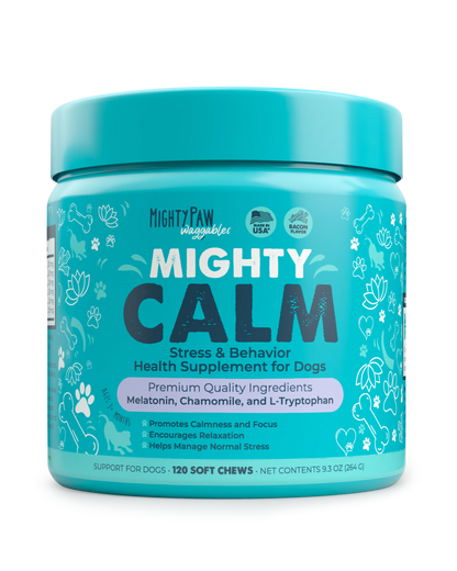 Mighty Calm Chews for Dogs: Soothing Stress and Calming Support in Every Bite / Supplements