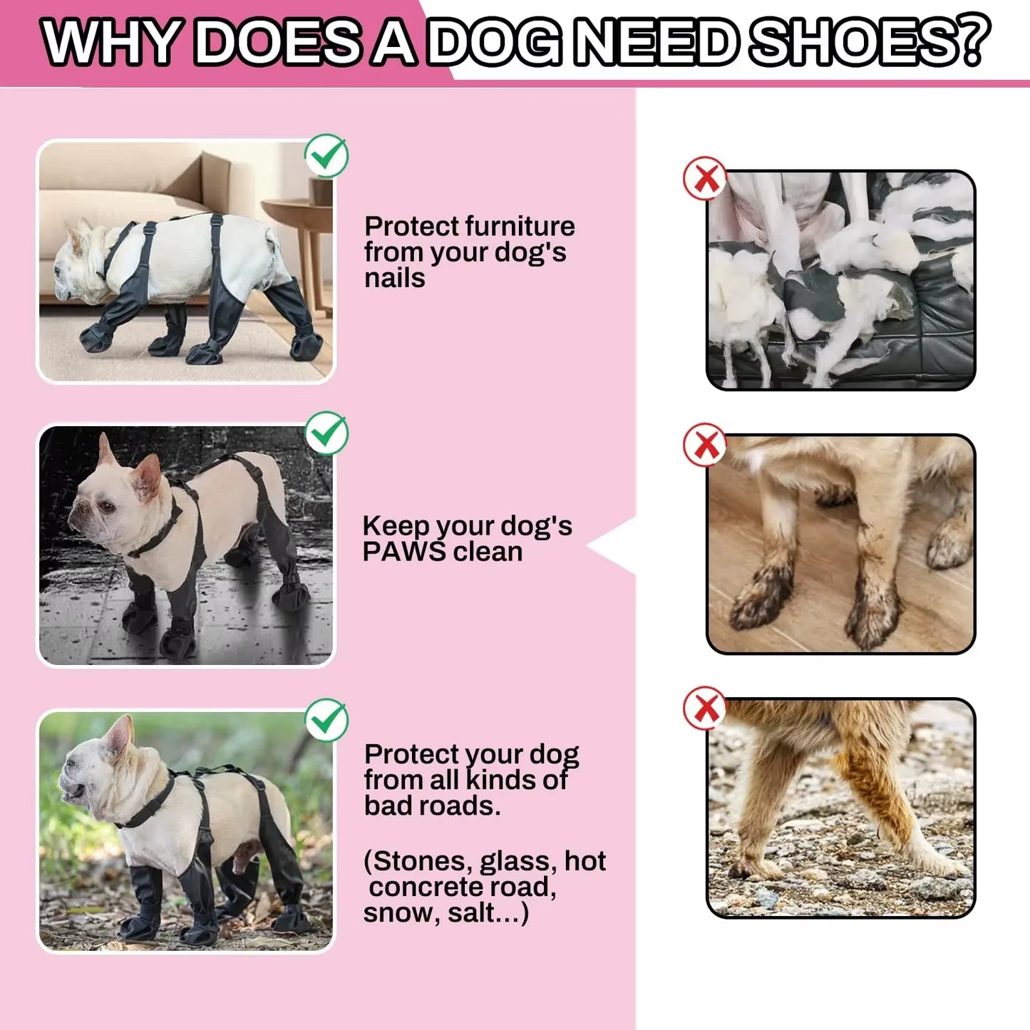 Waterproof Dog Boots