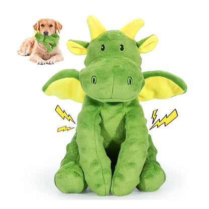 Plush Chew Toys for Large Dogs，Durable Fabric for Small, Medium, and Large Pets，A Toy with a Soft Sound-Producing Mechanism for Playing With-Mrwj