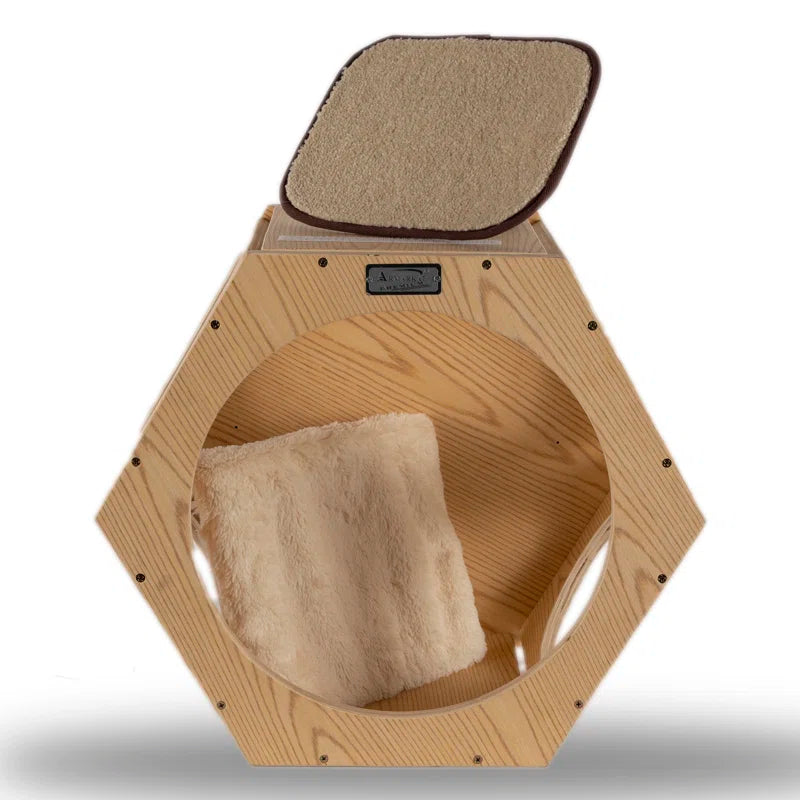 Wood Wall Cat Tree