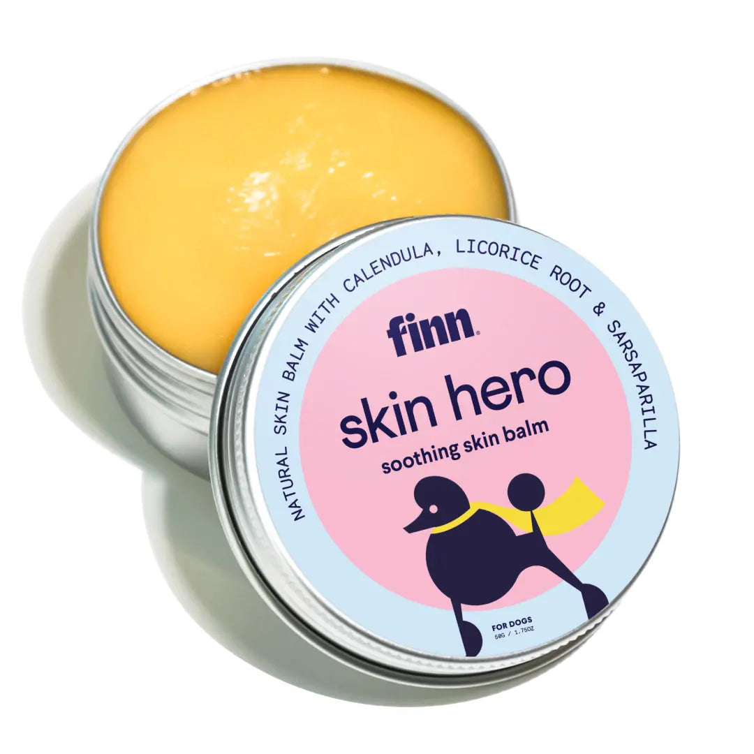 FINN Skin Hero – Revitalizing Natural Dog Skin Balm – Soothes, Strengthens & Protects from Hot Spots, Itching and Irritation - 1.75 Oz